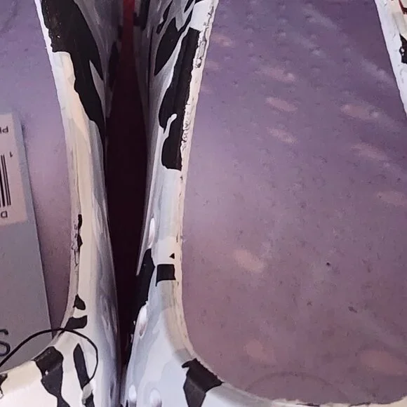 DSG Youth White Gray and Black Camo Non Marking Sole EVA Slip On Shoes Size 11K - Picture 7 of 16